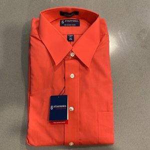 Men’s Stafford Performance long sleeve dress shirt